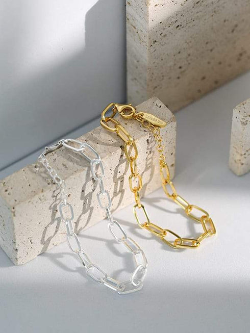 Bratara din argint Akila (Silver/Gold)